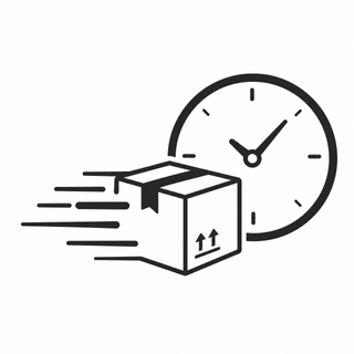 Same-day courier service icon